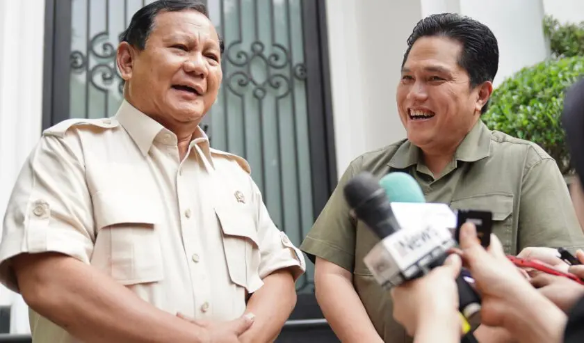 Erick Thohir Mengungkapkan Pendukungannya pada Prabowo