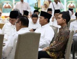 Prabowo Subianto Hadiri Bukber Partai Golkar Bareng Gibran, Tegaskan Hormati Proses dan Tunggu Putusan MK