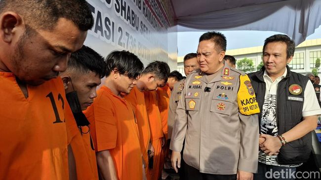 Kapolda Riau: Kampung Narkoba Dibersihkan, 107 Kg Sabu Ditemukan