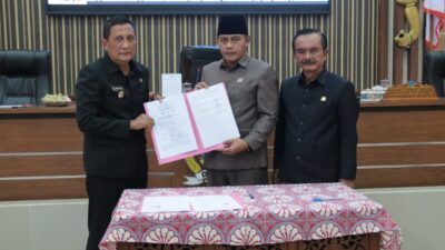DPRD Kabupaten Pangandaran Menetapkan Rekomendasi terhadap LHP BPK RI Tahun 2023