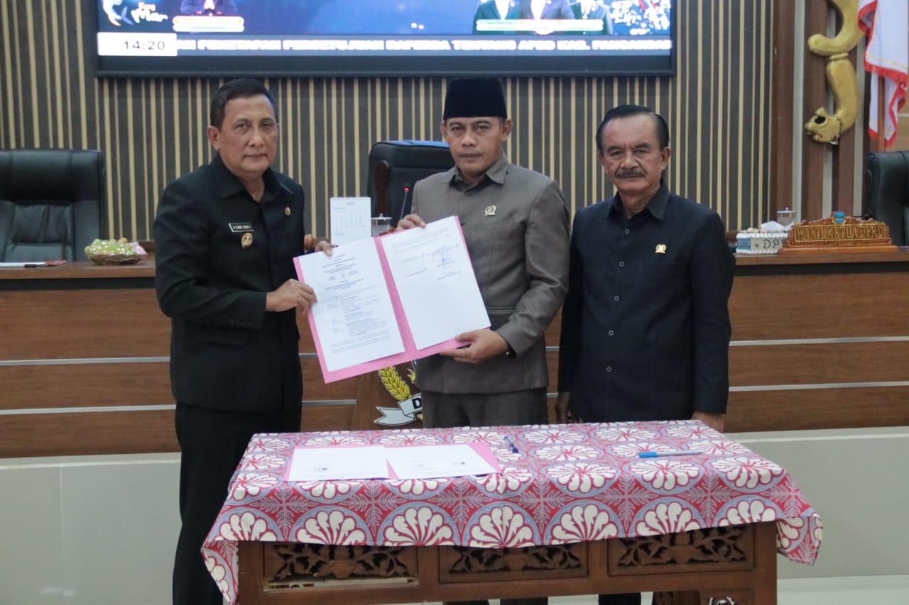 DPRD Kabupaten Pangandaran Menetapkan Rekomendasi terhadap LHP BPK RI Tahun 2023