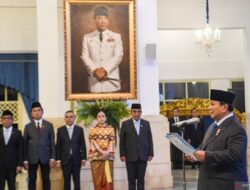 Lantik Menteri dan Wakil Menteri Baru: Presiden Prabowo 17 September